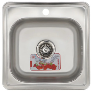 Кухонная мойка Zerix Z4848-06-160E Satin