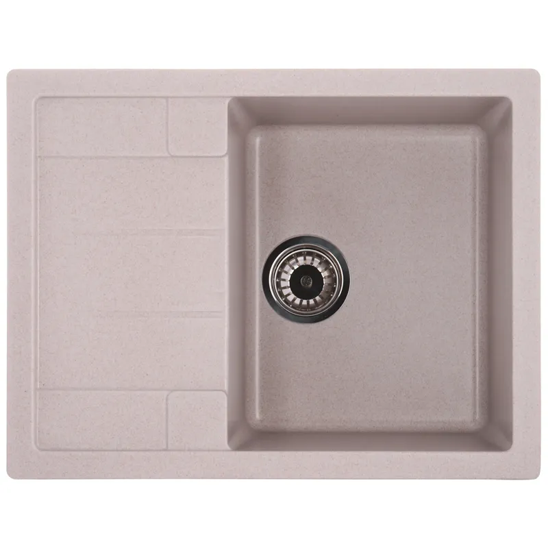 Мойка кухонная Zerix ZS-6550S-06 Бежевая 