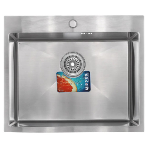 Мийка кухонна Mixxus MX6050-185x1.0 Satin