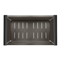 Сушка для посуду Mixxus BAS-02 NANO-BLACK 440мм графіт, нержавіюча сталь 