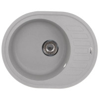 Мийка кухонна Zerix ZS-6250R-09 (cіра)