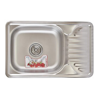 Мийка кухонна Zerix Z6642-08-180MD Decor 