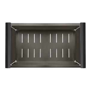 Сушка для посуду Mixxus BAS-03 NANO-BLACK 420мм нержавіюча сталь, графіт  