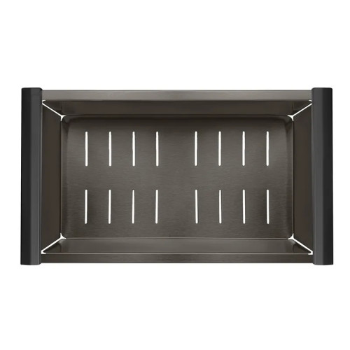 Сушка для посуды Mixxus BAS-03 NANO-BLACK 420мм нержавеющая сталь, графит 