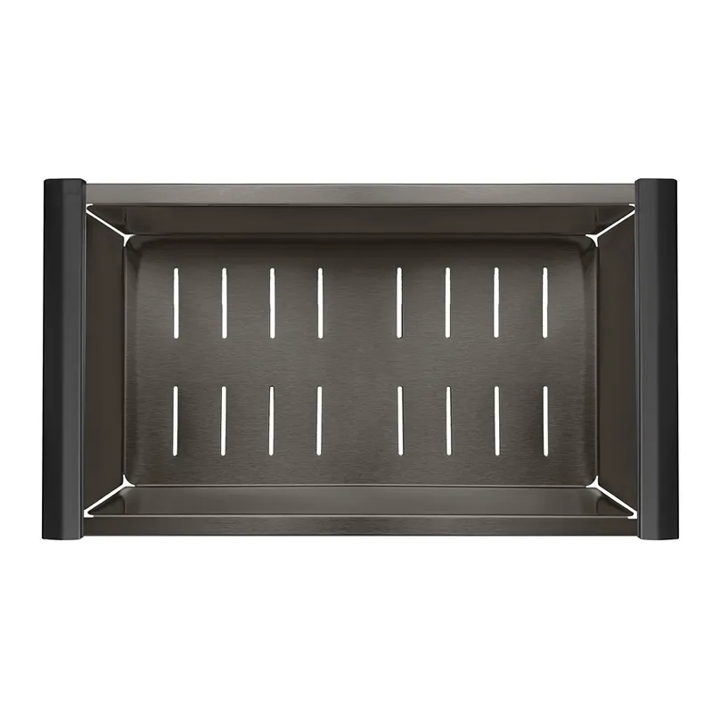 Сушка для посуды Mixxus BAS-03 NANO-BLACK 420мм нержавеющая сталь, графит 