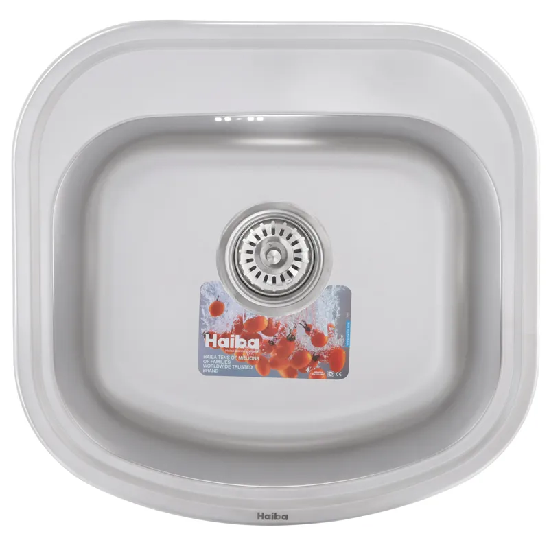 Мийка кухонна HAIBA 49x47 Satin 