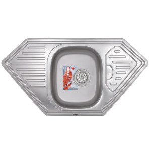 Кухонная мойка Haiba 95x50 Satin