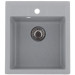 Мойка кухонная  Zerix ZS-4651S-09 серая 
