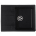 Мийка кухонна ZERIX ZS-6550S-03 чорна 