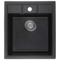 Мийка кухонна Zerix ZS-4651S-03 (чорна)