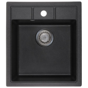 Мийка кухонна Zerix ZS-4651S-03 (чорна)