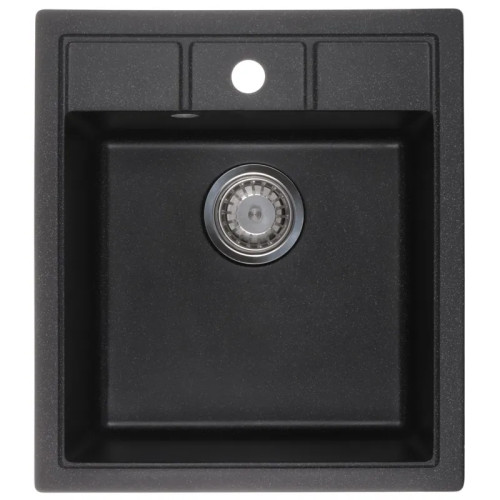 Мийка кухонна Zerix ZS-4651S-03 (чорна)