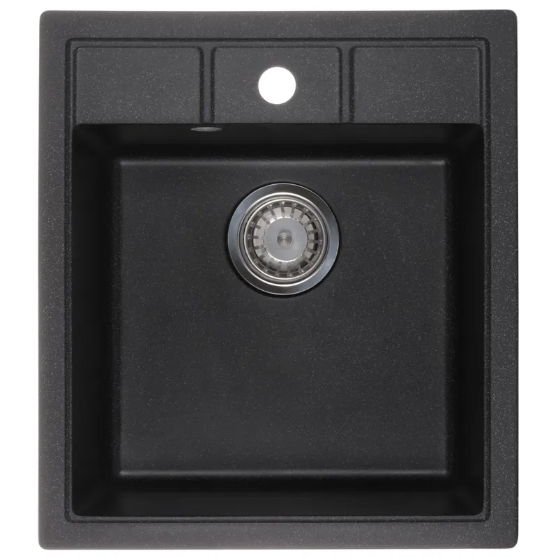 Мийка кухонна Zerix ZS-4651S-03 (чорна)