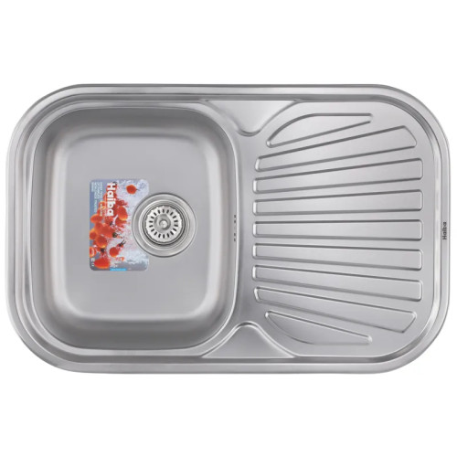 Кухонная мойка HAIBA 74x48 Satin