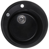 Мийка кухонна Zerix ZS-510R-14 (чорний металік)