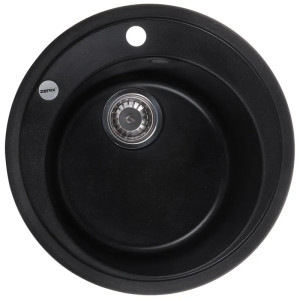 Мийка кухонна Zerix ZS-510R-14 (чорний металік)