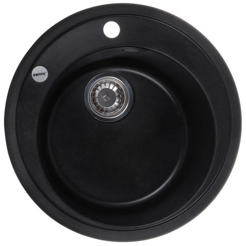 Мийка кухонна Zerix ZS-510R-14 (чорний металік)