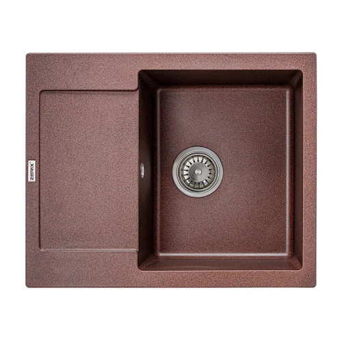 Мийка кухонна Zerix ZS-6250S-12 коричнева  