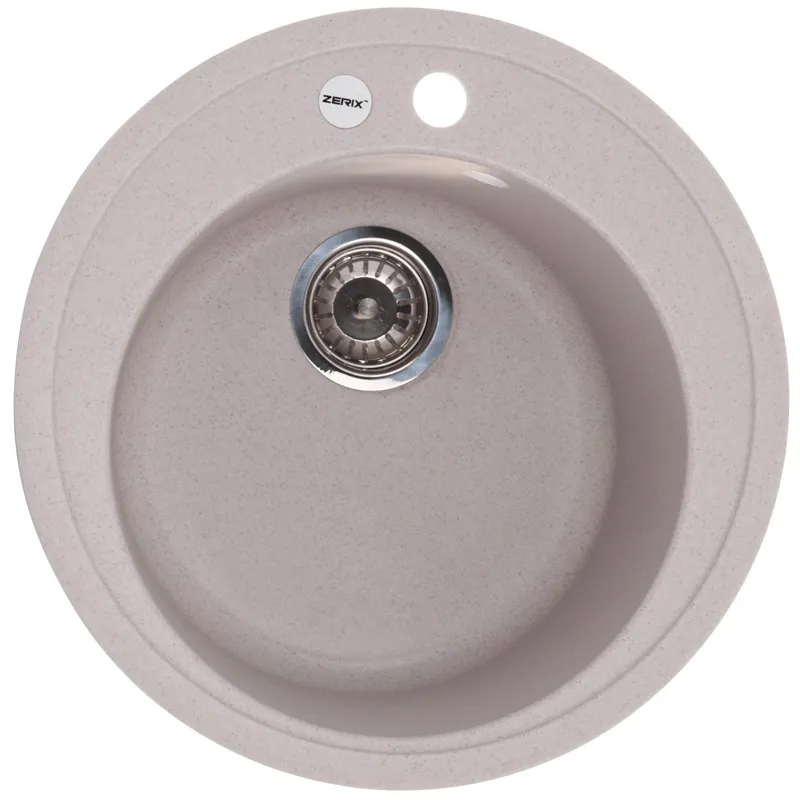 Мойка кухонная Zerix ZS-510R-07 мраморная 