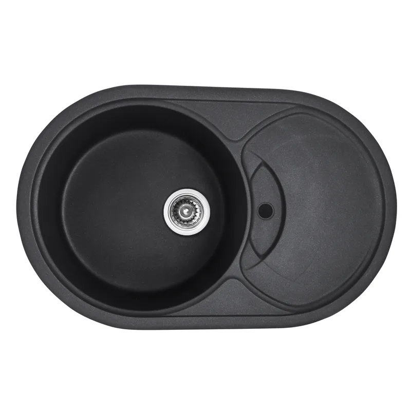 Мийка кухонна Haiba HB8310-G228 Gray 780x500x220  