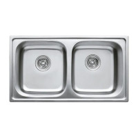 Мийка кухонна Haiba 78x43 Decor 