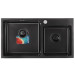 Мойка Mixxus MX7843-220x1.0-PVD-Black