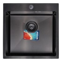 Мийка кухонна Mixxus MX5050-200x1.0-PVD (чорна)