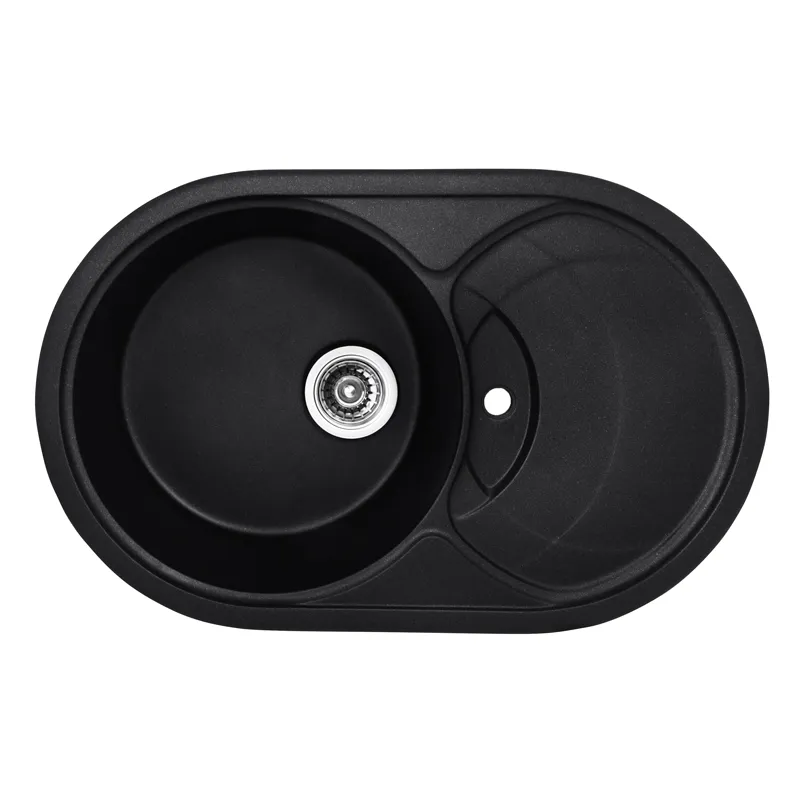 Мойка кухонная Haiba HB8310-G226 Black 780x500x220