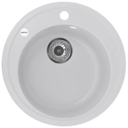 Мийка кухонна Zerix ZS-510R-01 (біла)