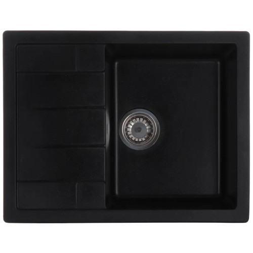 Мийка кухонна Zerix ZS-6550S-14 чорний металік 