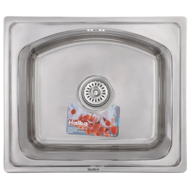 Кухонная мойка Haiba 48x42 Polish