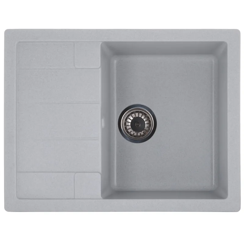 Мийка кухонна Zerix ZS-6550S-09 Сіра 