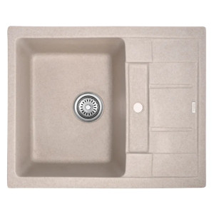 Мийка кухонна Haiba HB8210-G319 Sand
