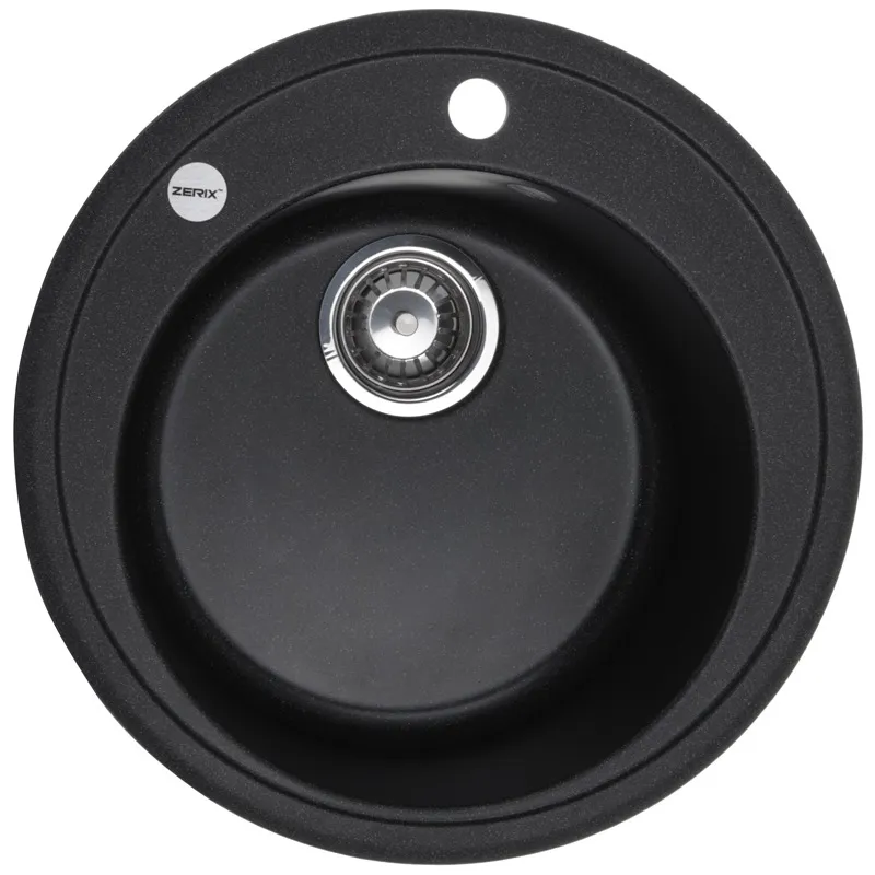 Мойка кухонная ZERIX ZS-510R-13 графит 