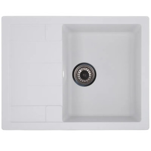 Кухонная мойка Zerix ZS-6550S-01 Белая