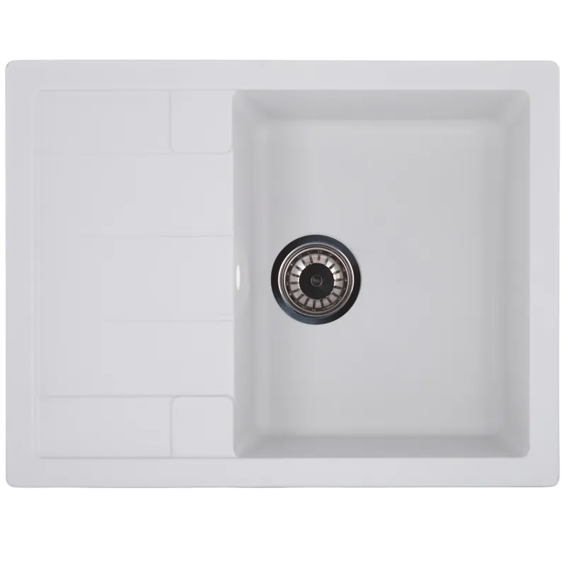 Мийка кухонна Zerix ZS-6550S-01 Біла