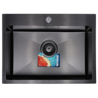 Мийка Mixxus Чорна MX5843-200x1.0-PVD 