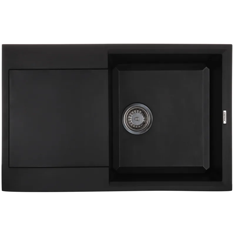 Мийка кухонна Zerix ZS-7950S-03 чорна 