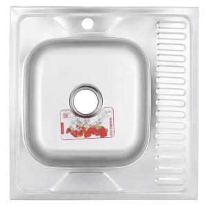 Мойка кухонная Zerix Z6060L-04-160E Satin 