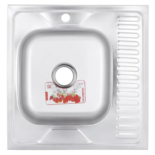 Мойка кухонная Zerix Z6060L-04-160E Satin 