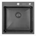 Мийка кухонна MONRO 5050 HDE (2.7/1.0/220) black 