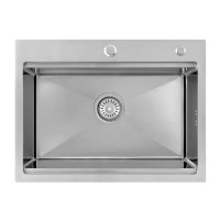 Мийка кухонна MONRO KA6045 HDE 2.7/1.0/220 Satin 