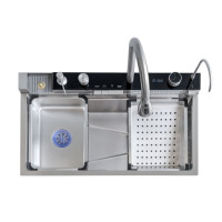 Мийка кухонна MONRO MC-S7545HF HDE(3/1.0/220)  Satin 