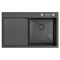 Мийка кухонна MONRO MC-S7849H HDE (2.7/1.0/220) Black 