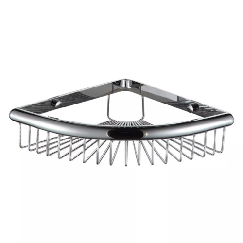 Полиця кутова Frap F352, 240х60 мм (нержавіюча сталь, хром)