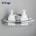 Полиця кутова Frap F352, 240х60 мм (нержавіюча сталь, хром)