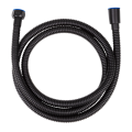 Душовий шланг WEZER WKR-009-180B, 180 см, чорний