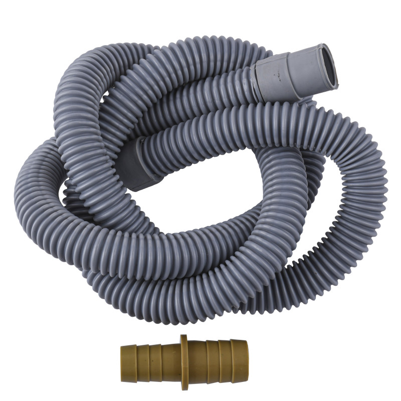 Шланг сливной Waterstal 1,5 м для стиральных и посудомоечных машин. 