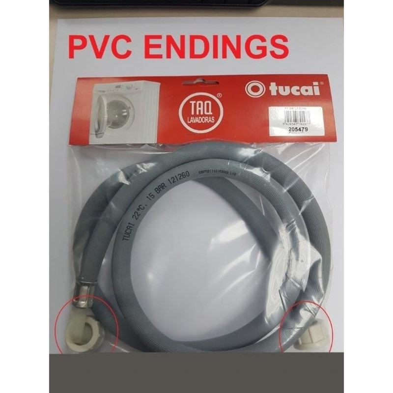 Шланг наливний TUCAI TAQ-LAV- H3/4″ 206379 2.5м для пральної машини   