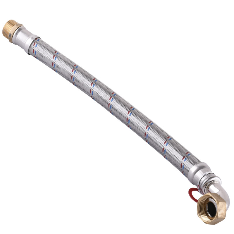 Шланг антивібраційний SOLOMON HS3001 1″ ЗВ 0,5м кутовий  